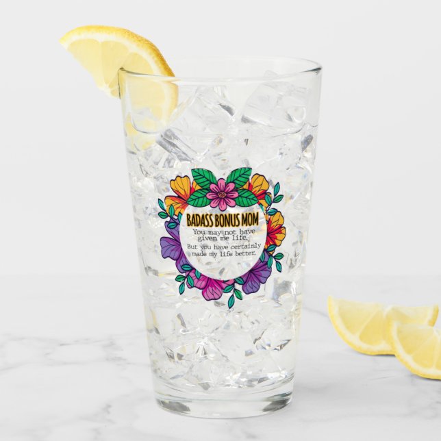 Badass Bonus Mom Glass (Front Ice)