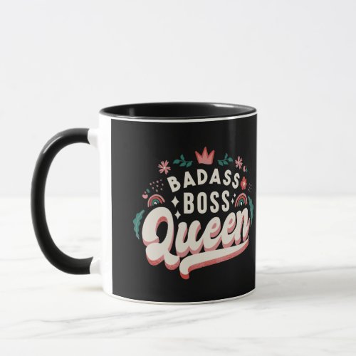 Badass Boss Queen Mug