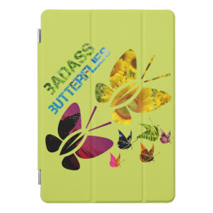 badass butterflies iPad pro cover
