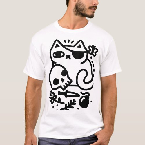 Badass Cat T_Shirt