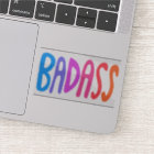 BADASS Colorful Fun Lettering