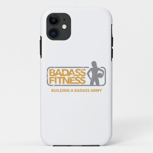 Badass Fitness iPhone case (Back)