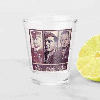 Badass Legends Shot Glass