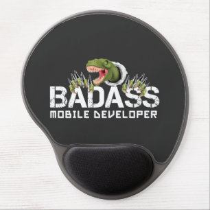 BADASS MOBILE DEVELOPER- MOBILE DEV FUN GEL MOUSE PAD