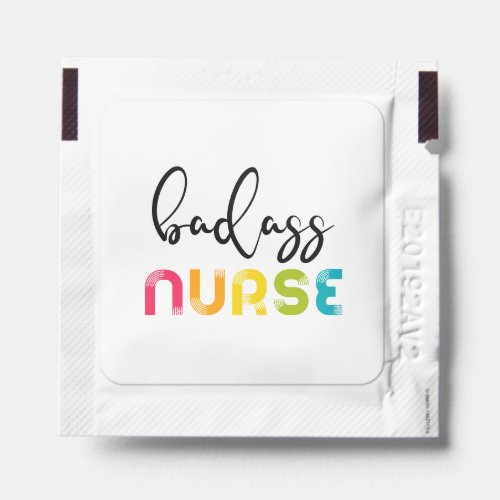 Badass Nurse Hand Sanitizer Packet