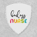 Badass Nurse Patch<br><div class="desc">A bright and stylish design for all the badass nurses and caregivers!</div>