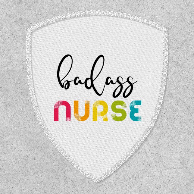 Badass Nurse Patch (Front)