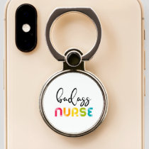 Badass Nurse Phone Ring Stand