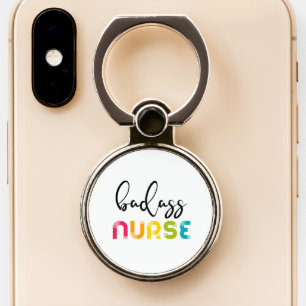 Badass Nurse Phone Ring Stand