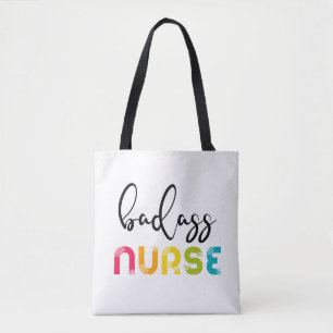 Badass Nurse Tote Bag