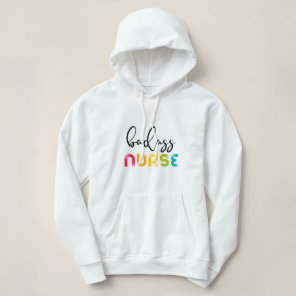 Badass Nurse women's Hoodie