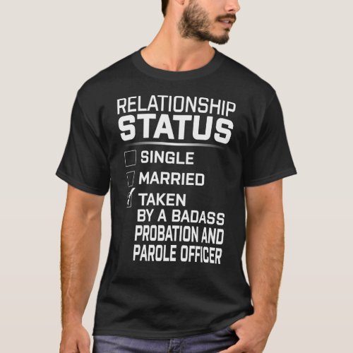 Badass Probation And Parole Officer T_Shirt