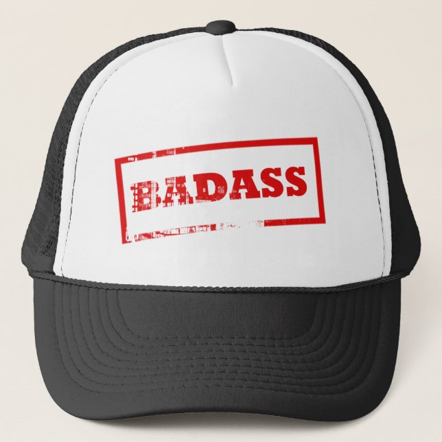 BADASS TRUCKER HAT (Front)