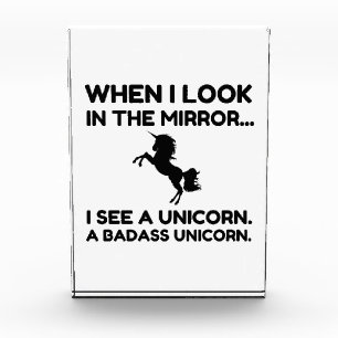BADASS UNICORN ACRYLIC AWARD