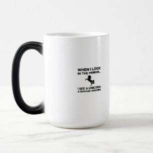 BADASS UNICORN COLOR MORPH MUG