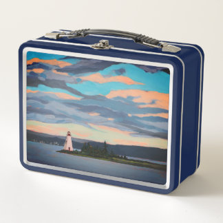 Baddeck Retro  Metal Lunch Box