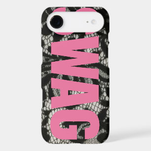 Baddie Lace Swag Statement iPhone 17 Air Case