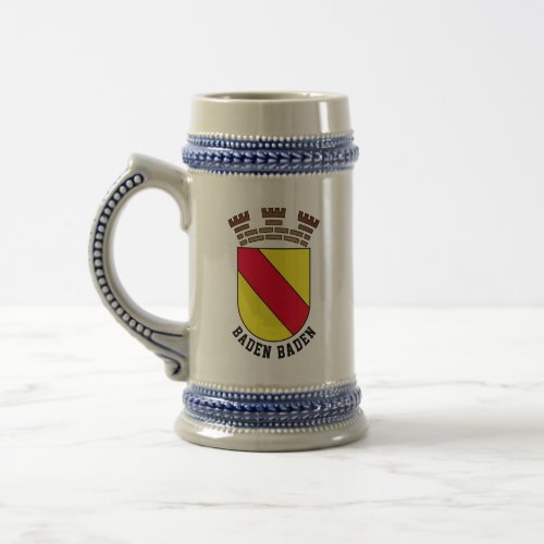 Baden Baden coat of arms _ GERMANY Beer Stein