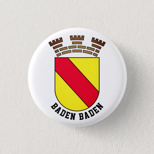 Baden Baden coat of arms _ GERMANY Button