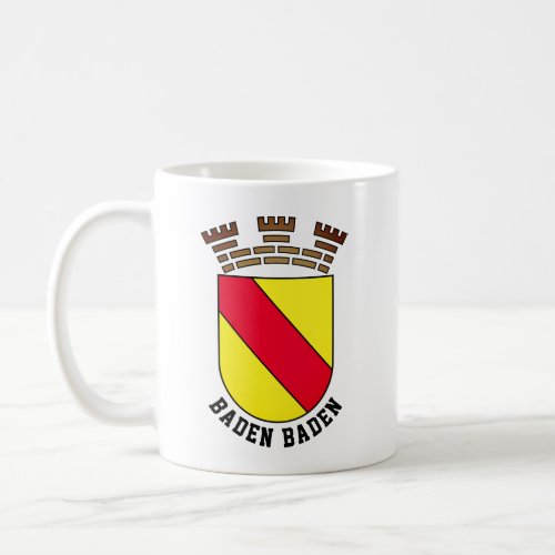 Baden Baden coat of arms _ GERMANY Coffee Mug