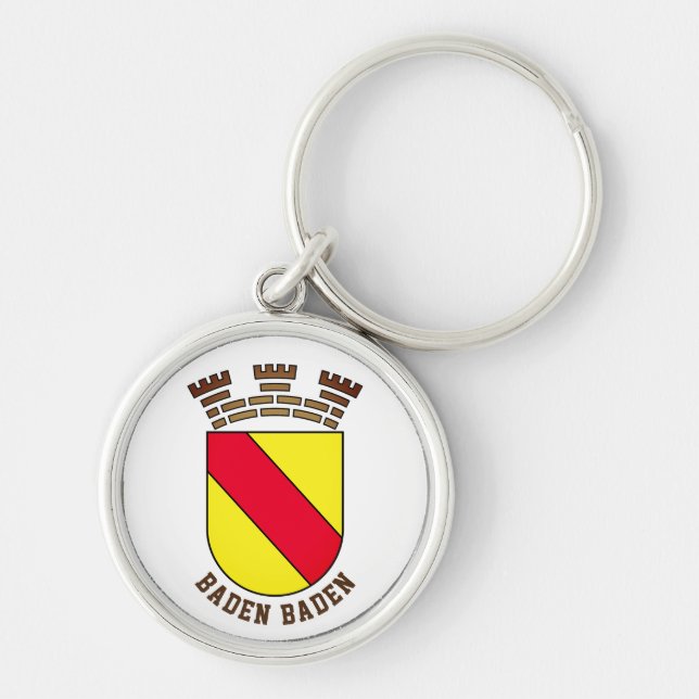 Baden Baden coat of arms - GERMANY Keychain (Front)