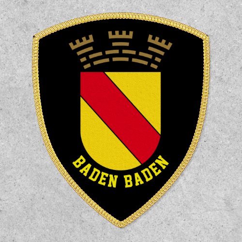 Baden Baden coat of arms _ GERMANY Patch