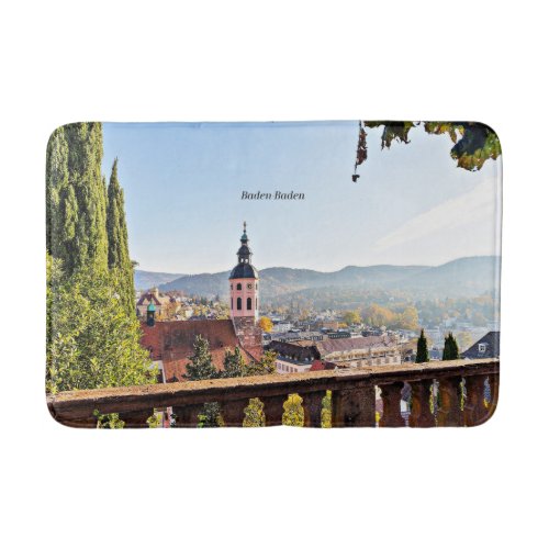 Baden_Baden Germany scenic landscape Bath Mat