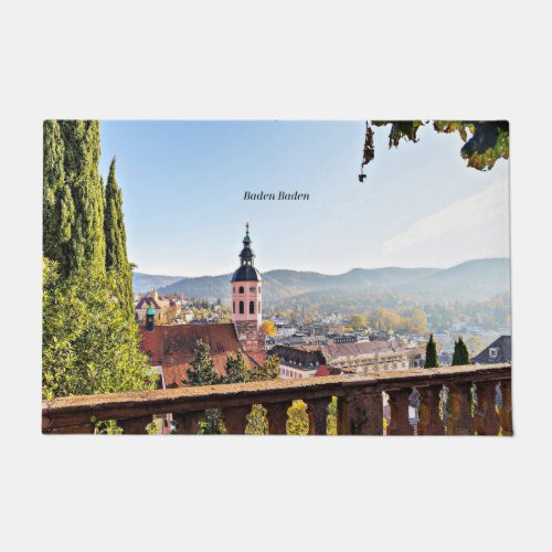 Baden_Baden Germany scenic landscape Doormat