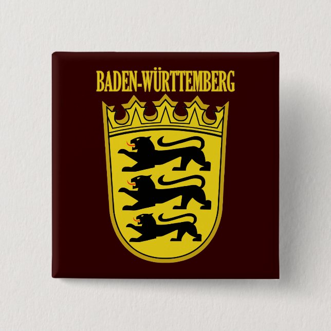 Baden-Wurttemberg Button (Front)