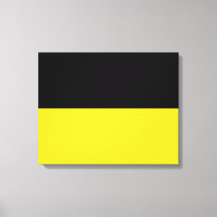 Baden Württemberg Flag (German State) Canvas Print