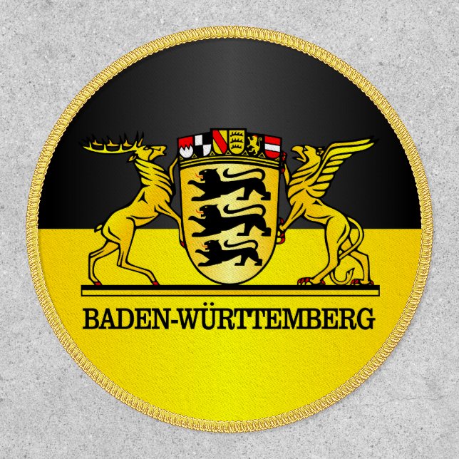 Baden-Wurttemberg Wappen Patch (Front)
