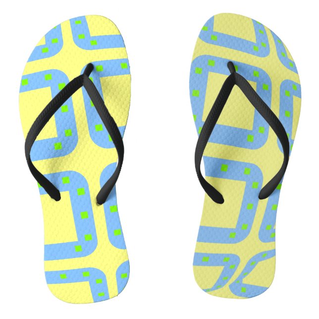 "Badesd Sphere"  Flip Flops (Footbed)