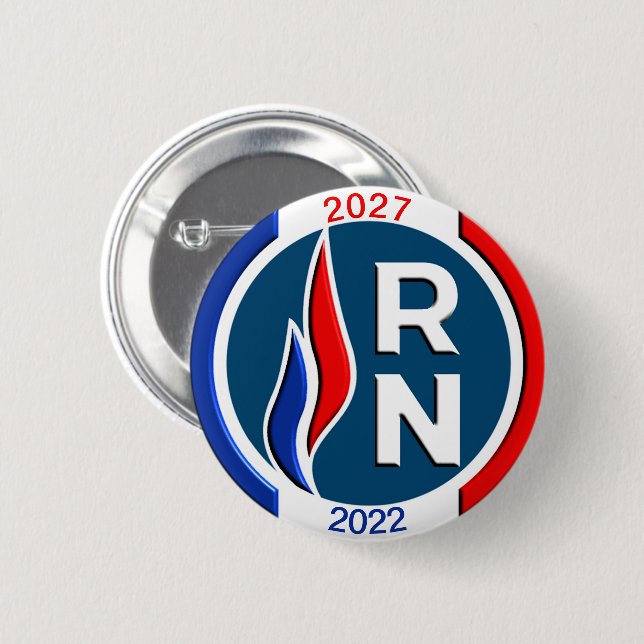 Badge 57 mm, RN 2022 2027 3D Button (Front & Back)