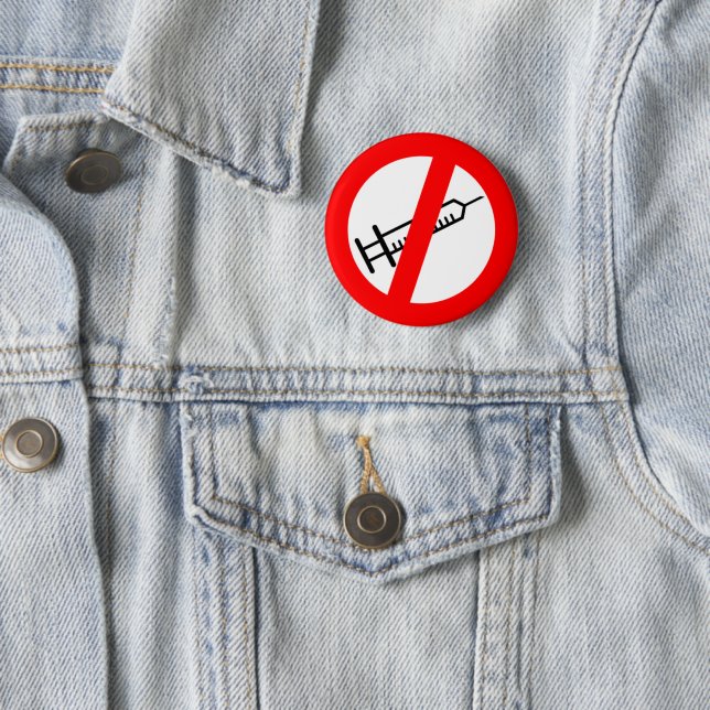 Badge/Bouton Anti Vax Button (In Situ)