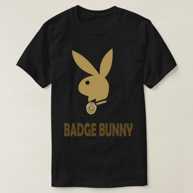 Badge Bunny T-Shirt (Design Front)