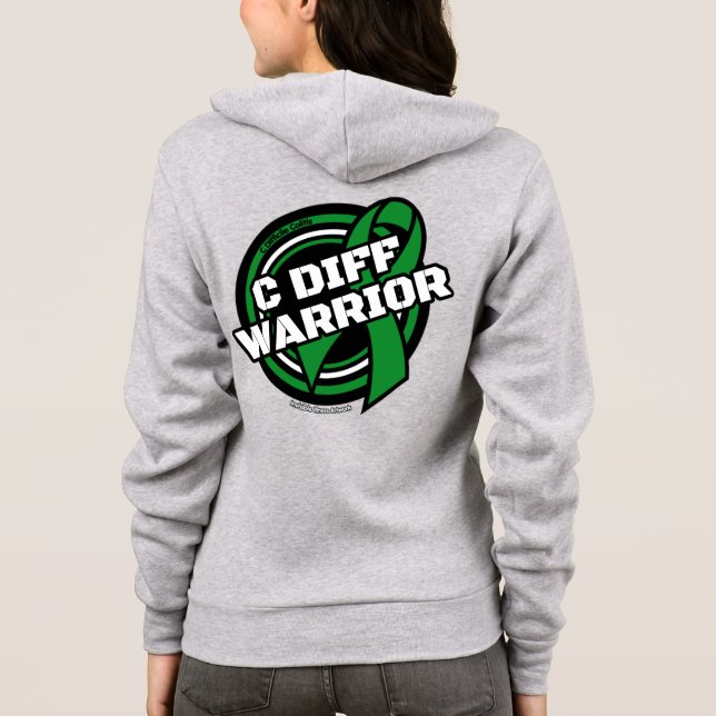 Badge...C Diff Hoodie (Back)