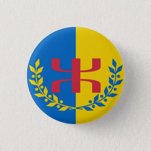 Badge drapeau kabylie button