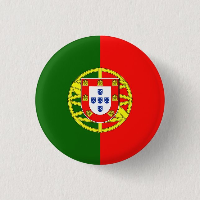 Badge Flag Portugal Button (Front)
