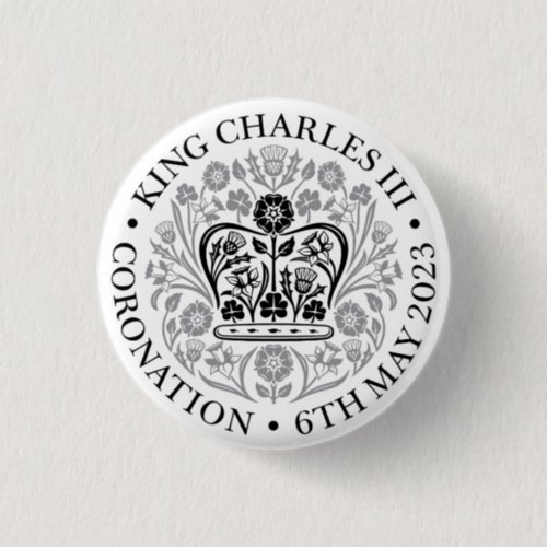 Badge for 2023 Coronation _ Black Button