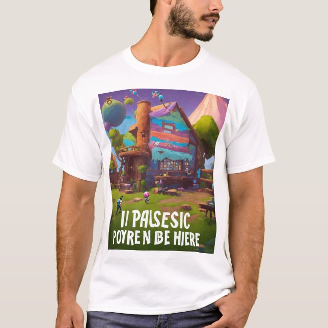 Badge Gaming T-Shirt (Front)