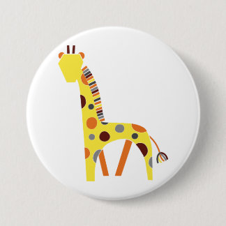 Badge - Girafe stylisée Button