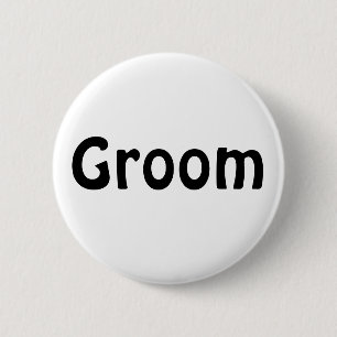 Badge - Groom Button