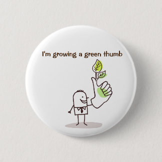 Badge - Growing a green thumb Button