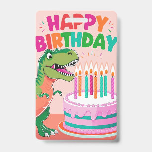 Badge Happy Birthday for Kids