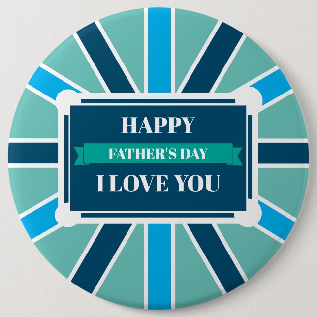 Badge - Happy Father's Day Button (Front)