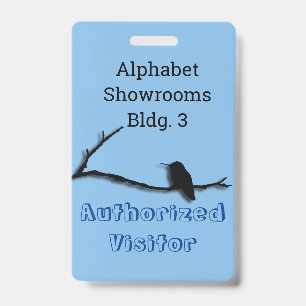 Badge - Hummingbird on Branch