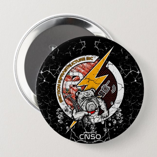 BADGE INFRA BUTTON (Front & Back)