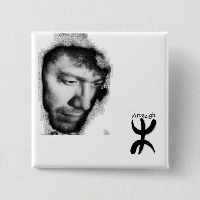 Badge Matoub Lounès Button (Front)