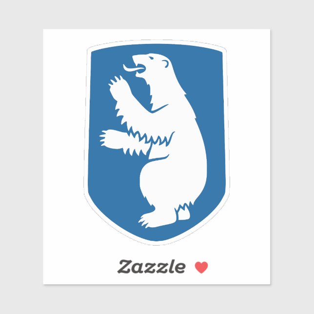 Badge of Greenland Sticker (Sheet)