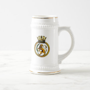 Badge of HMS Nelson Beer Stein